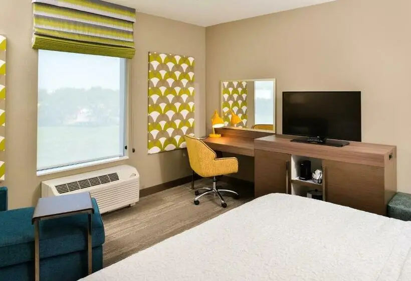 Standard-huone King-vuode, Hampton Inn Omaha Airport