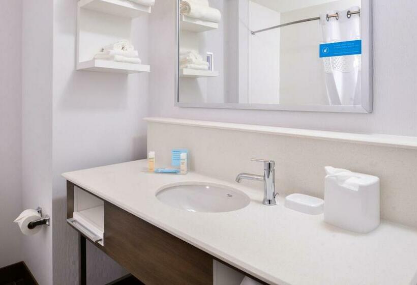 חדר סטנדרט עם מיטת קינג, Hampton Inn Omaha Airport