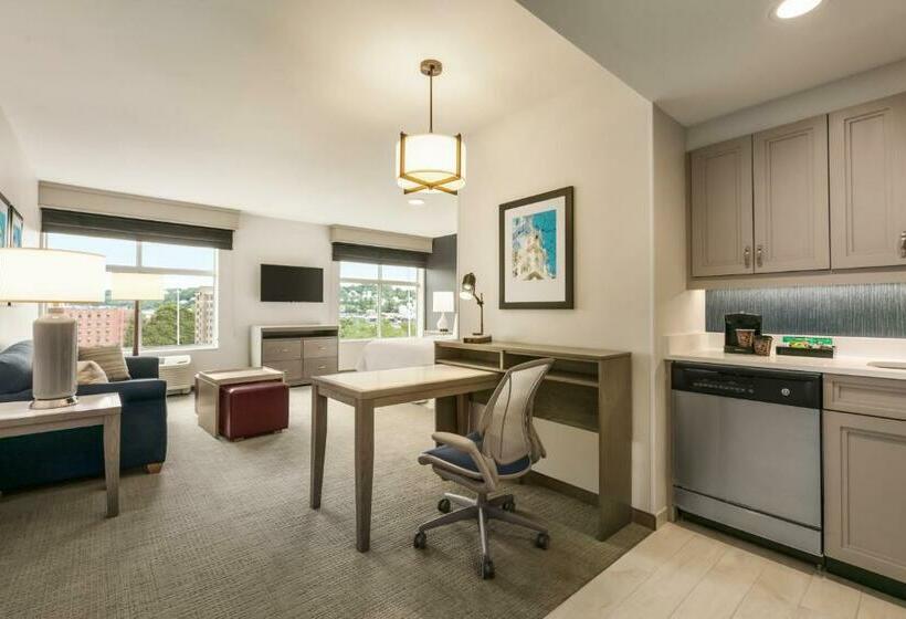 キングサイドベッドのスタンダードワンルーム, Homewood Suites By Hilton Worcester