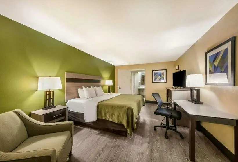 Standard-huone King-vuode, Quality Inn & Suites Garland East Dallas