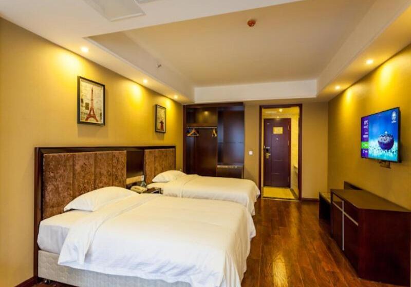 Pokój klasy Biznes, Greentree Inn Chengdu Hightech Development West Zone Shidai Tian Street Express