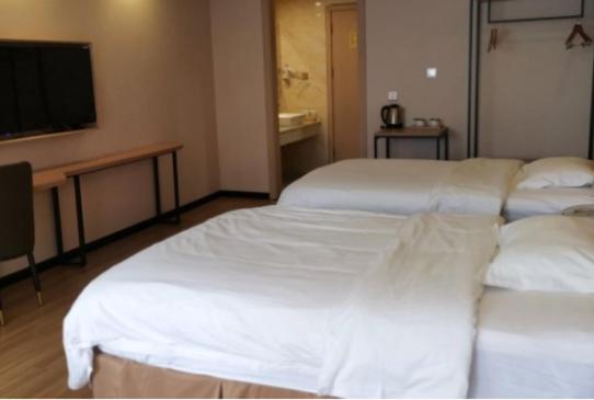 Pokój Deluxe, Greentree Inn Chengdu Hightech Development West Zone Shidai Tian Street Express