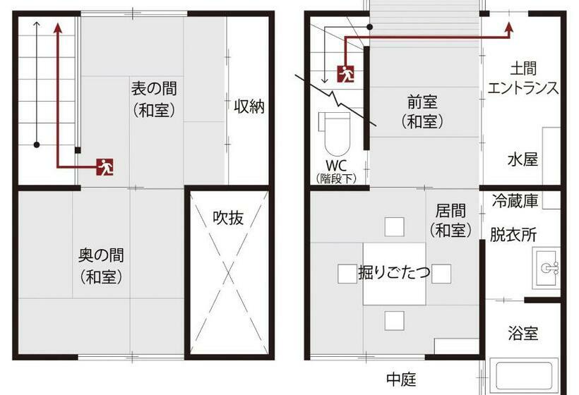 4인용 스탠다드 룸, Kyoto Gion No Yado