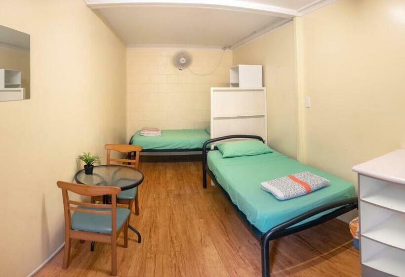 חדר סטנדרט חדר אמבטיה משותף, Castaways Backpackers Cairns