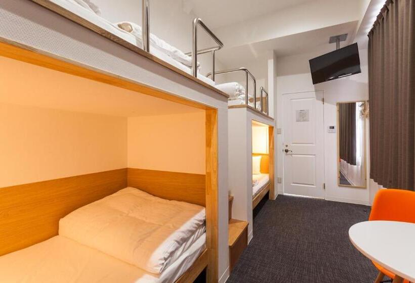 Четырехместный Номер Стандарт с Двухъярусными Кроватями, Abest Cube Naha Kokusai Street Cabin Type Hotel All Room With Key