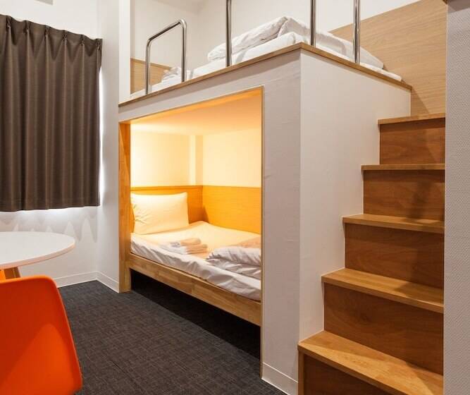 Четырехместный Номер Стандарт с Двухъярусными Кроватями, Abest Cube Naha Kokusai Street Cabin Type Hotel All Room With Key