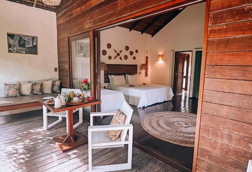 3 Bett Standardzimmer Gartenblick, Madeiro Beach