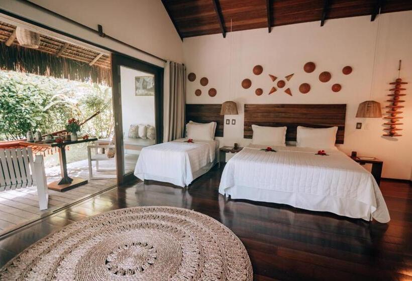 3 Bett Standardzimmer Gartenblick, Madeiro Beach