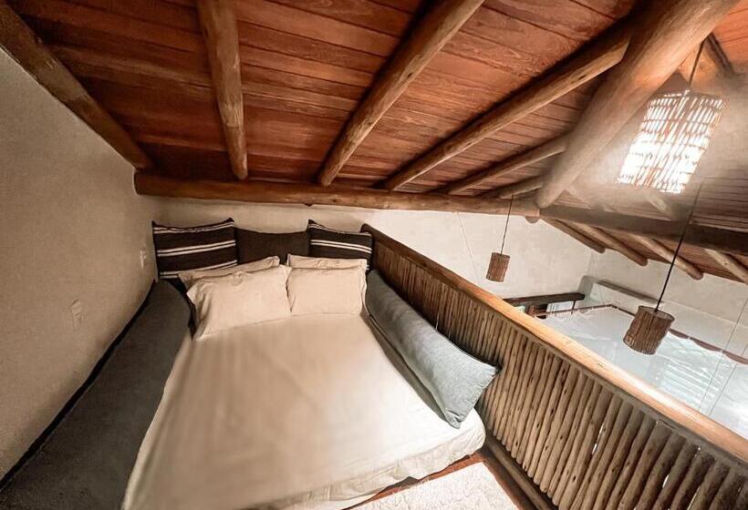 バルコニー付スタンダード４ベッドルーム, Pousada Cajueiro Trancoso