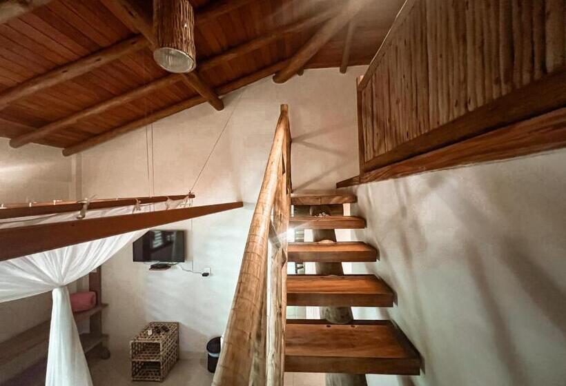 バルコニー付スタンダード４ベッドルーム, Pousada Cajueiro Trancoso