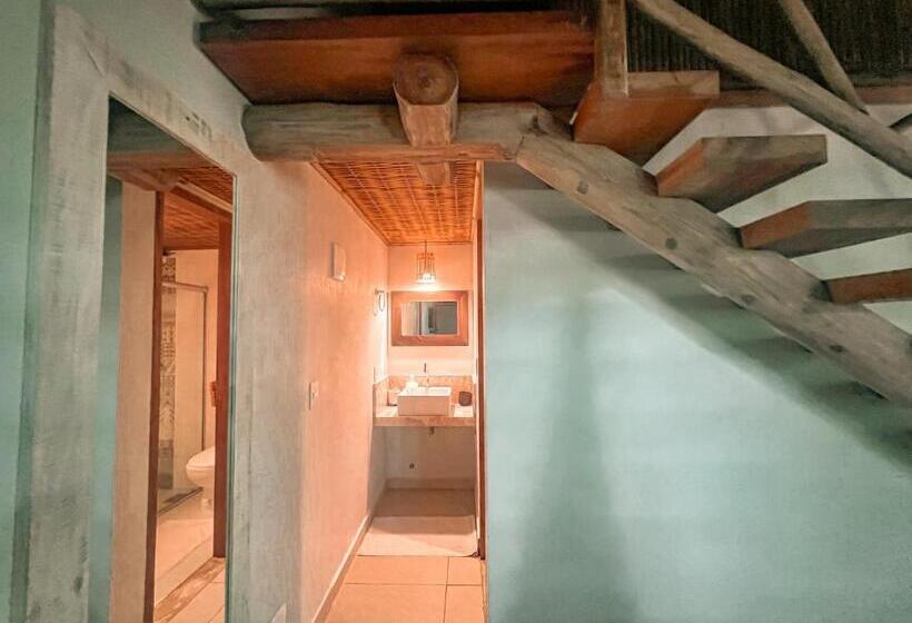 バルコニー付スタンダード４ベッドルーム, Pousada Cajueiro Trancoso