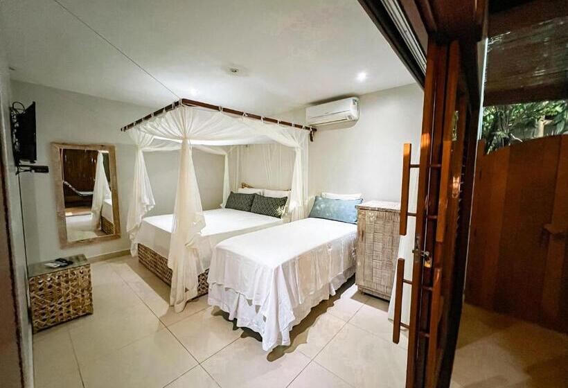 バルコニー付きスタンダードトリプルルーム, Pousada Cajueiro Trancoso