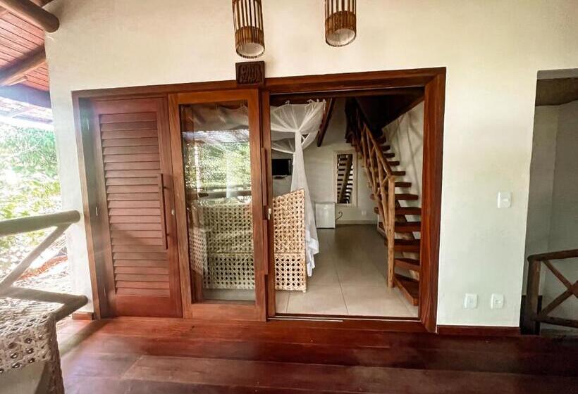 バルコニー付スタンダード４ベッドルーム, Pousada Cajueiro Trancoso