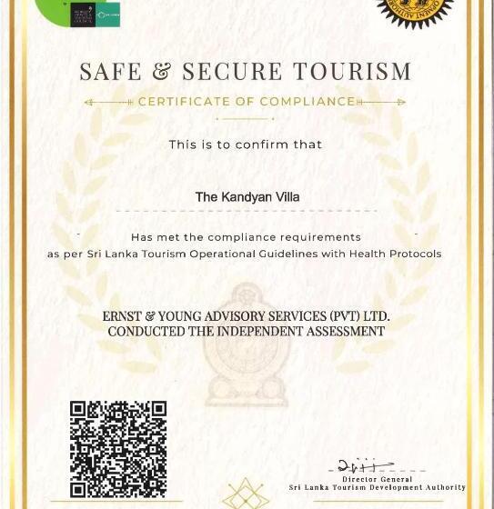 Quarto Triplo Deluxe, The Kandyan Villa