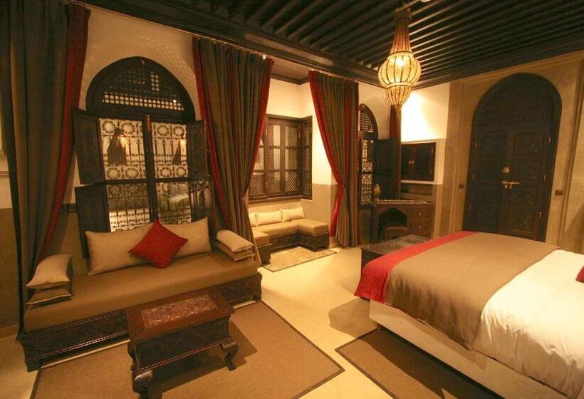 Büyük Çift Kişilik Yataklı Delüks Oda, Riad Omri