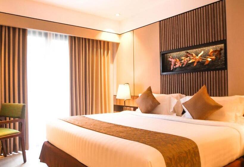 غرفة ديلوكس مزودة بشرفة, The Nest Hotel Nusa Dua