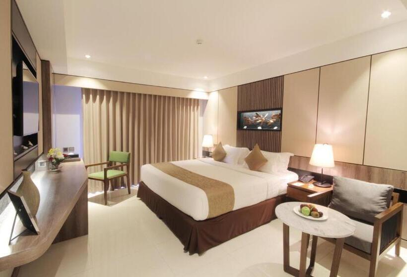 غرفة ديلوكس مزودة بشرفة, The Nest Hotel Nusa Dua