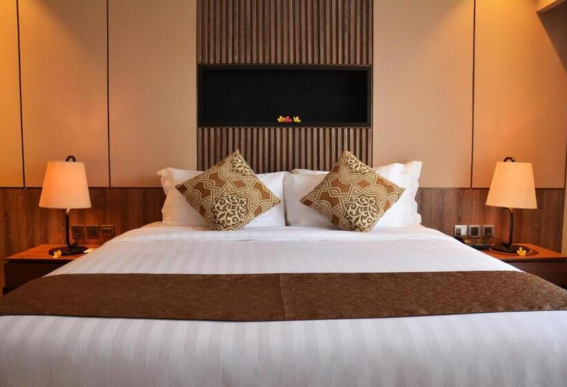 غرفة ديلوكس مزودة بشرفة, The Nest Hotel Nusa Dua