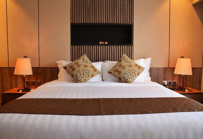 غرفة ديلوكس مزودة بشرفة, The Nest Hotel Nusa Dua