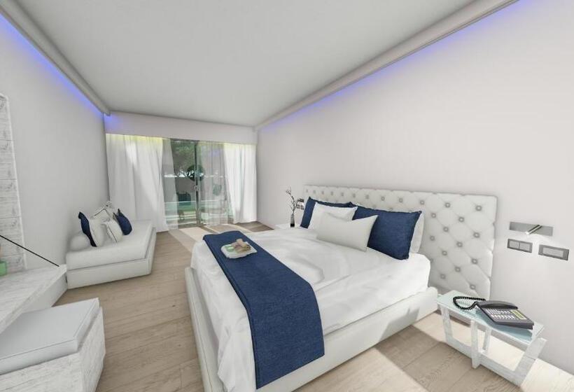 스위트 킹사이즈 침대, Magique Bleu Suites