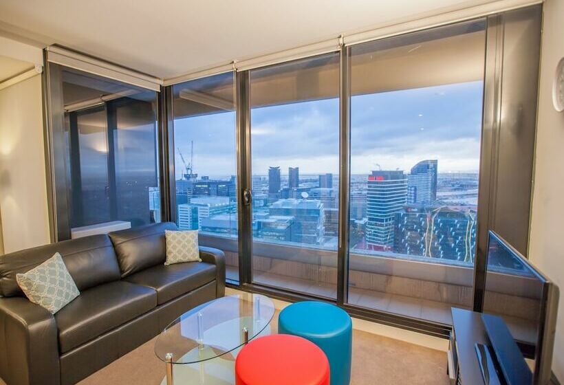침실 1개 디럭스 아파트, Melbourne Skyhigh Apartments
