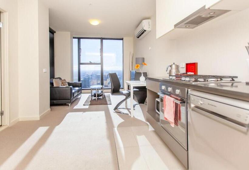 침실 1개 아파트, Melbourne Skyhigh Apartments