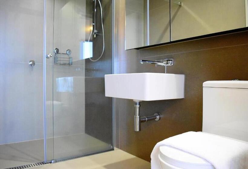 דירת חדר דלוקס, Melbourne Skyhigh Apartments