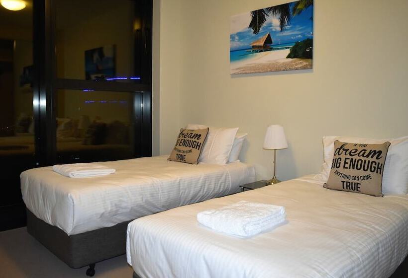 דירת שני חדרים, Melbourne Skyhigh Apartments