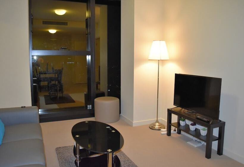 דירת שני חדרים, Melbourne Skyhigh Apartments