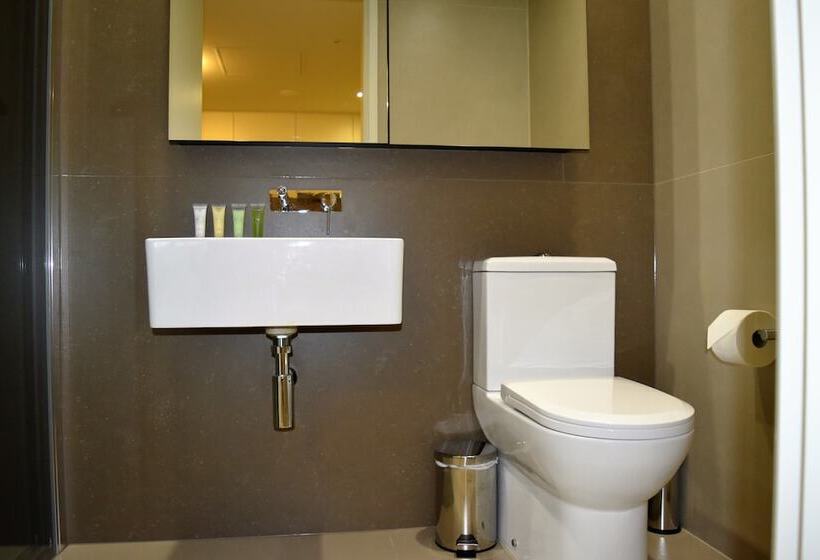 דירת דלוקס 2 חדרי שינה, Melbourne Skyhigh Apartments