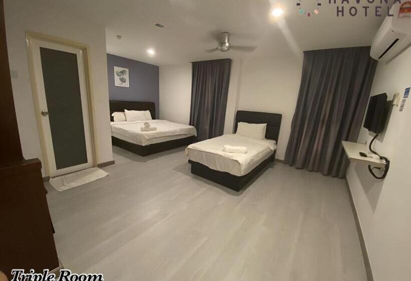 Номер Стандарт Трехместный, Havona Hotel   Kulai