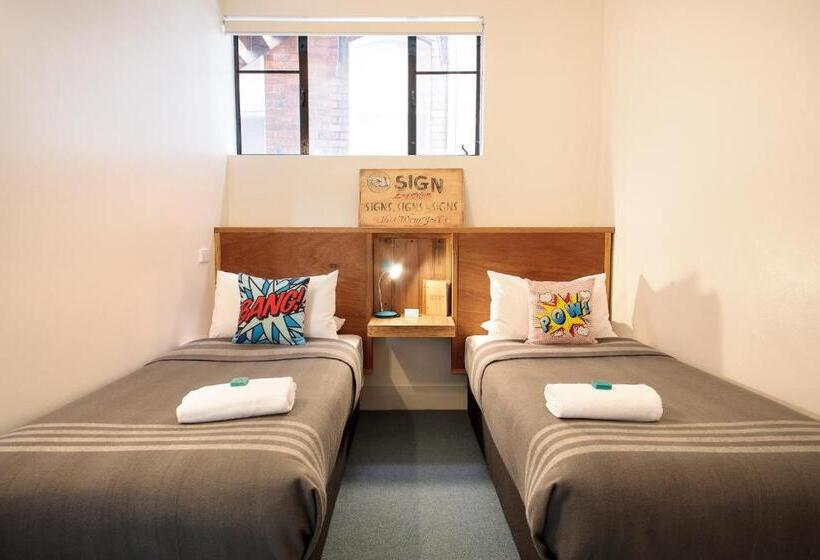 バス共有のスタンダードルーム, Alabama Hotel Hobart