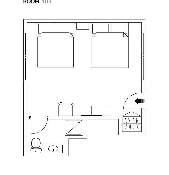 Standard Szoba, Howey Bay Motel