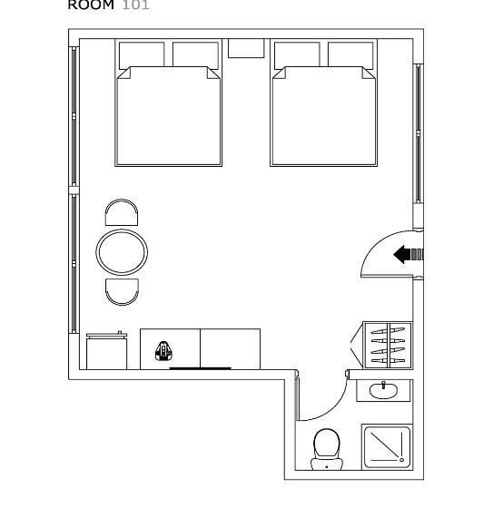 Standard Szoba, Howey Bay Motel