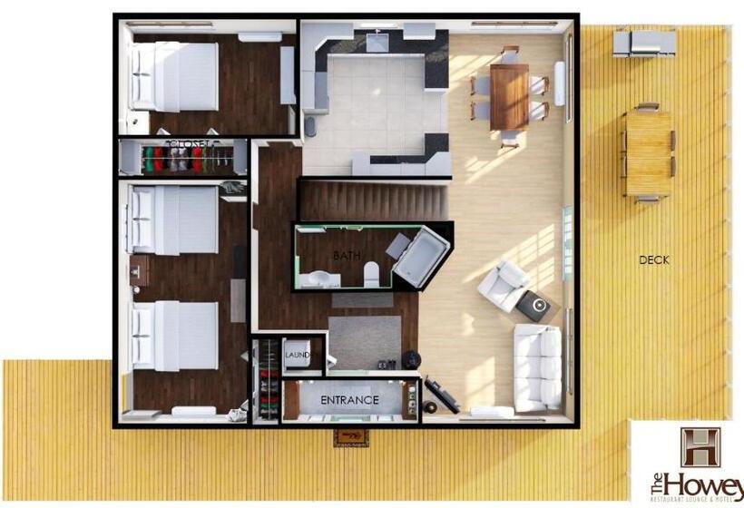 3 Szobás Ház, Howey Bay Motel