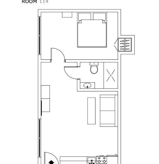 Standard Szoba, Howey Bay Motel