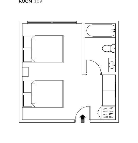 Superior Szoba, Howey Bay Motel