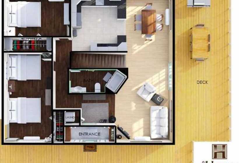 3 Szobás Ház, Howey Bay Motel