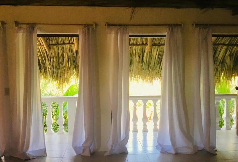 غرفة ديلوكس مزودة بشرفة, Hacienda La Rusa