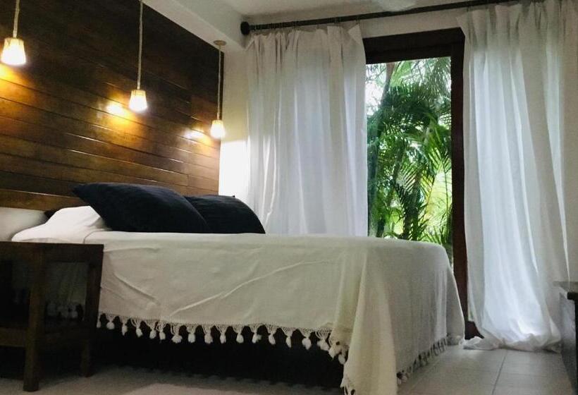 غرفة ديلوكس مزودة بشرفة, Hacienda La Rusa