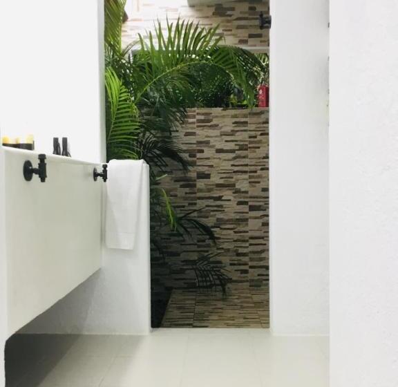 غرفة قياسية مطلّة علي حمام السباحة, Hacienda La Rusa