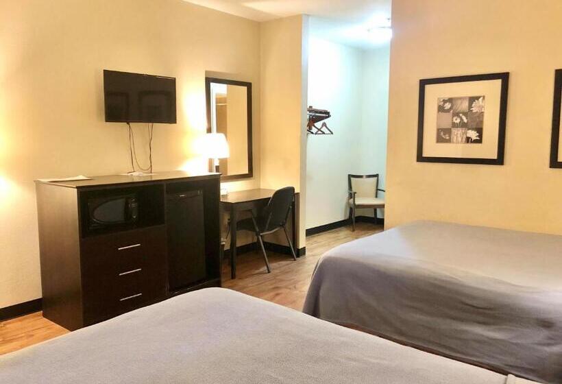 İki Çift Kişilik Yataklı Standart Oda, Airway Inn   Iah Airport