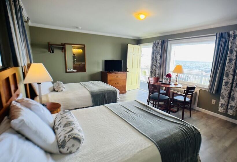 غرفه قياسيه سريرين مزدوجين, Sunrise Motel