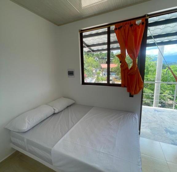 标准间带游泳池, Eco Hotel Campestre Atlantis San Joaquín La Mesa