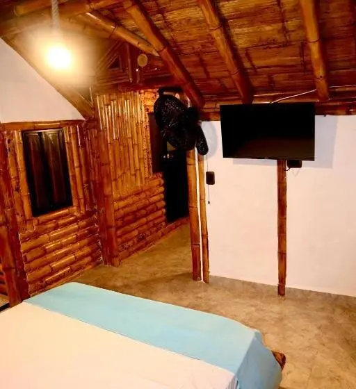 シャレー1寝室, Eco Hotel Campestre Atlantis San Joaquín La Mesa