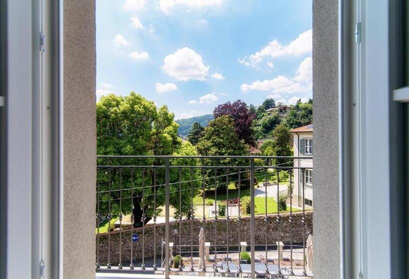 غرفة قياسية مطلّة علي البحيرة, La Vignetta Cernobbio