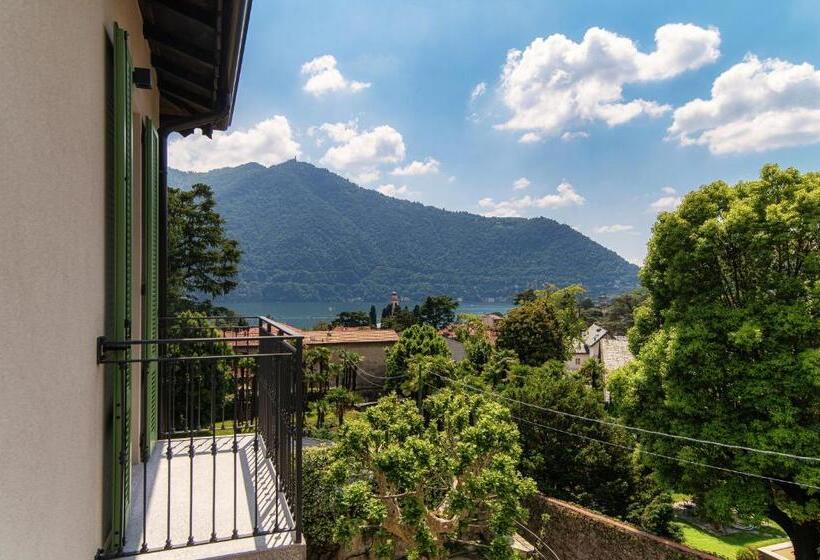 غرفة ديلوكس مزودة بشرفة, La Vignetta Cernobbio