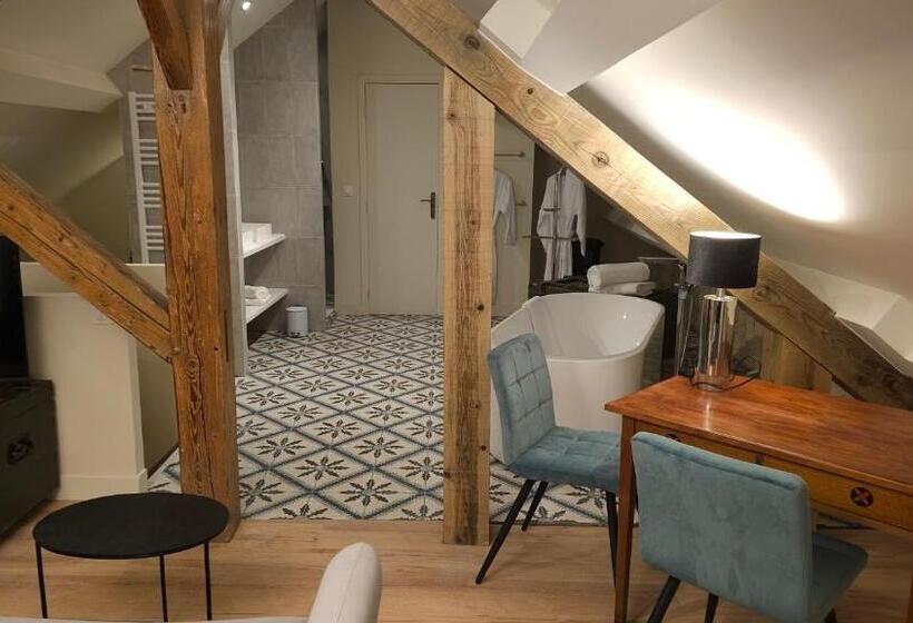 스탠다드 룸 킹사이즈 침대, Maison D Hôtes Café Bulle