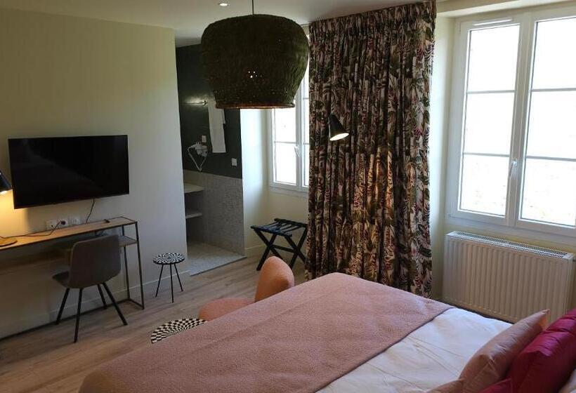 디럭스 룸, Maison D Hôtes Café Bulle