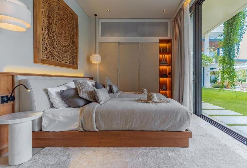 فيلا غرفة نوم واحدة مع مسبح, Villa Morada Canggu By Nakula